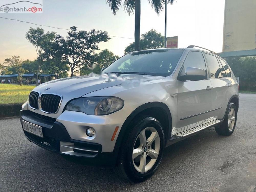 BMW X5 3.0 2008 - Cần bán xe BMW X5 3.0 đời 2008, màu bạc, 618 triệu