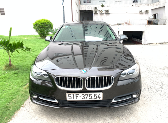 BMW 5 Series 520i 2015 - Bán BMW 520i model 2016 màu nâu, xe mua mới