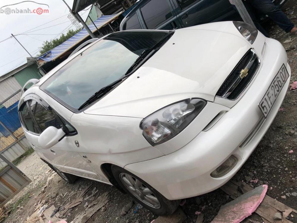 Chevrolet Vivant AT 2008 - Bán xe Chevrolet Vivant AT đời 2008, màu trắng số tự động, 197 triệu