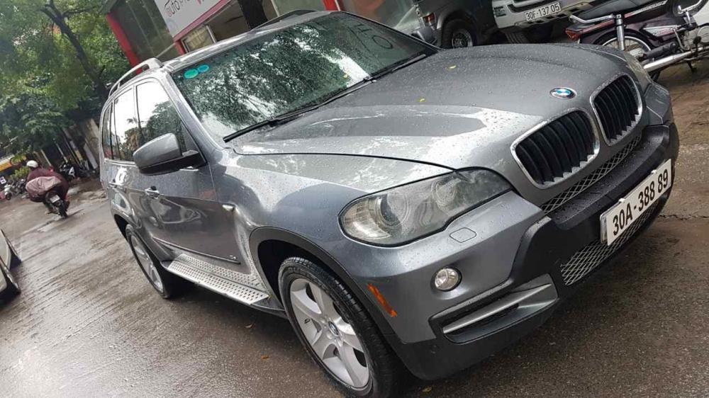 BMW X5 2007 - Bán xe BMW X5 năm 2007, màu xám (ghi), nhập khẩu, 625tr