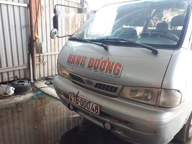 Kia Pregio 2002 - Bán ô tô Kia Pregio đời 2002, màu bạc, nhập khẩu nguyên chiếc