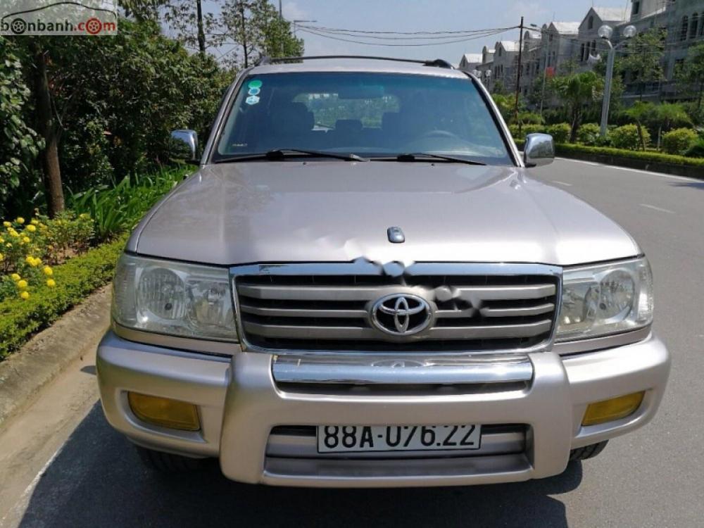 Toyota Land Cruiser GX 4.5 2001 - Cần bán lại xe Toyota Land Cruiser GX 4.5 sản xuất 2001, màu phấn hồng chính chủ