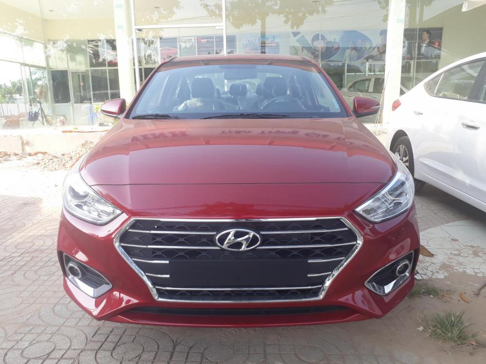 Hyundai Accent MT 1.4  2018 - Cần bán xe Hyundai Accent bản MT 1.4 gia đình, đời 2018, màu đỏ, xe nhập tại Tây Ninh