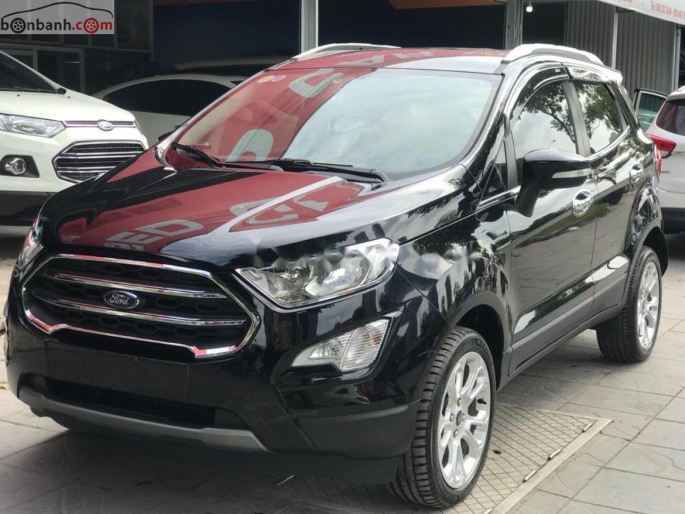 Ford EcoSport Titanium 1.5AT 2018 - Bán ô tô Ford EcoSport Titanium 1.5AT sản xuất 2018, màu đen