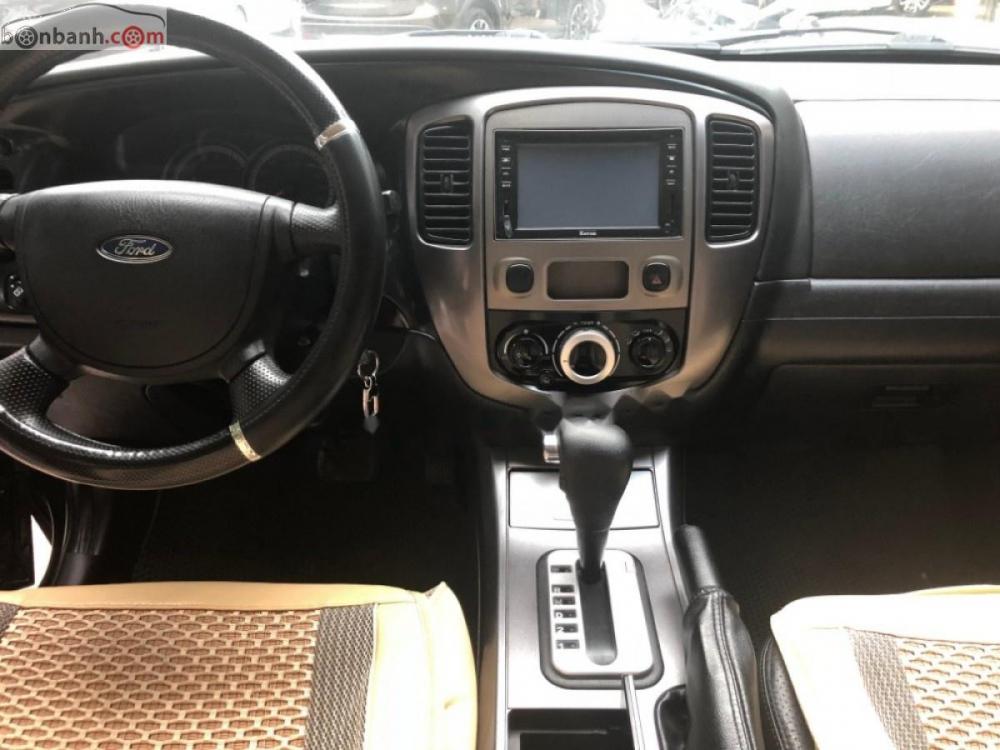 Ford Escape XLS 2.3L 4x2 AT 2009 - Bán gấp Ford Escape XLS 2.3L 4x2 AT 2009, màu đen, số tự động