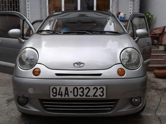 Daewoo Matiz 2003 - Bán Daewoo Matiz đời 2003, màu bạc xe gia đình