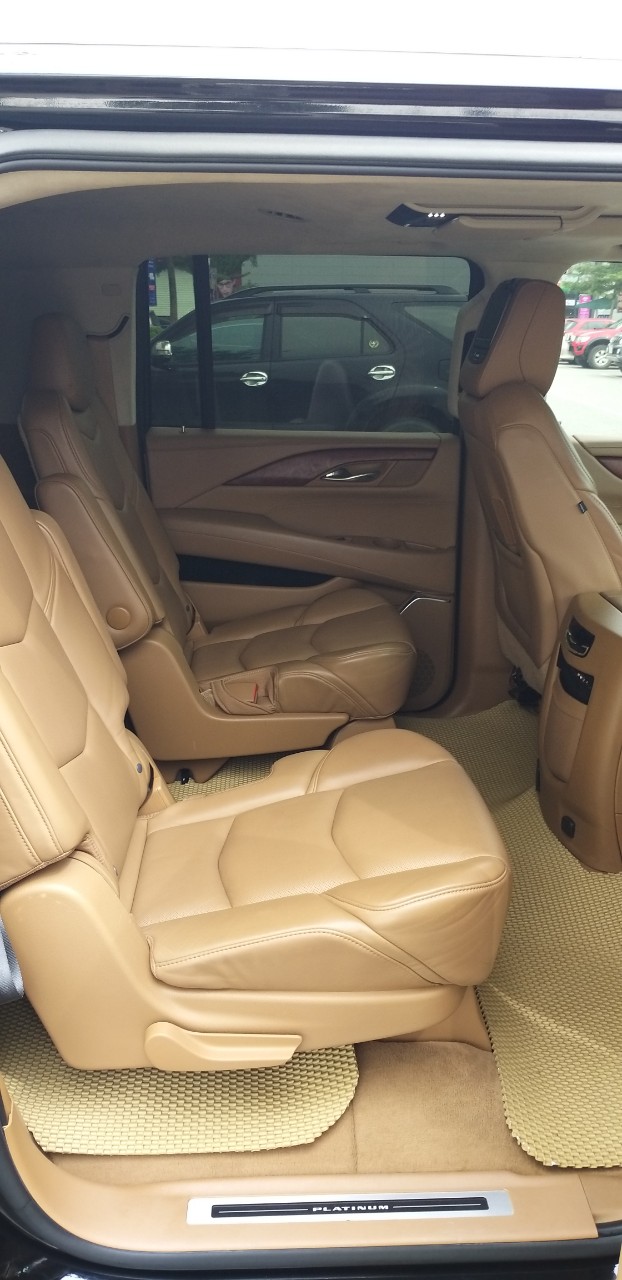 Cadillac Escalade platinum 2015 - Bán Cadillac Escalade Platinum full option 2015 đen / da bò nhập khẩu Mỹ