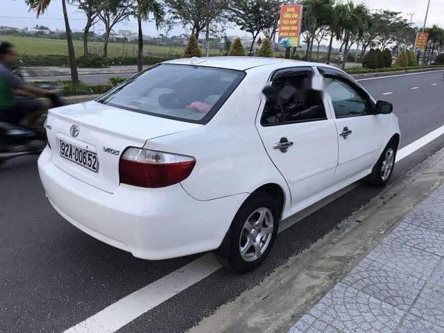 Toyota Vios   G  2003 - Cần bán xe Toyota Vios G đời 2003, màu trắng, 185 triệu