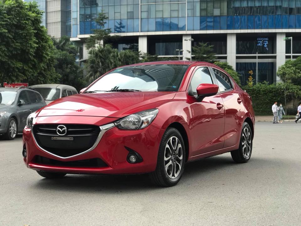 Mazda 2 1.6 AT 2015 - Bán xe Mazda 2 1.6 AT đời 2015, màu đỏ, nhập khẩu nguyên chiếc giá cạnh tranh