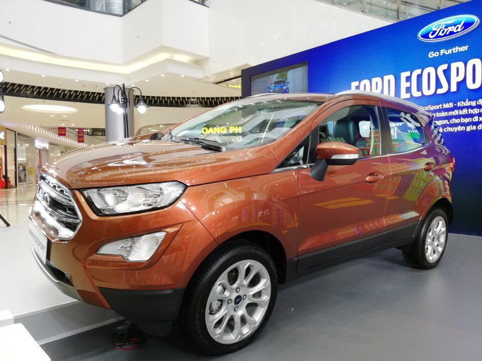 Ford EcoSport  Titanium 1.5L AT 2018 - Bán Ford EcoSport AT năm 2018, giá tốt ở Bắc Ninh, KM giá sốc, lăn bánh chỉ từ 120 Triệu, vay 90%