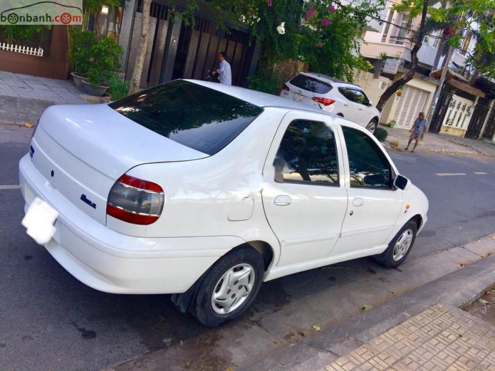 Fiat Siena ELX 1.3 2003 - Cần bán xe Fiat Siena ELX 1.3 sản xuất 2003, màu trắng, giá chỉ 110 triệu