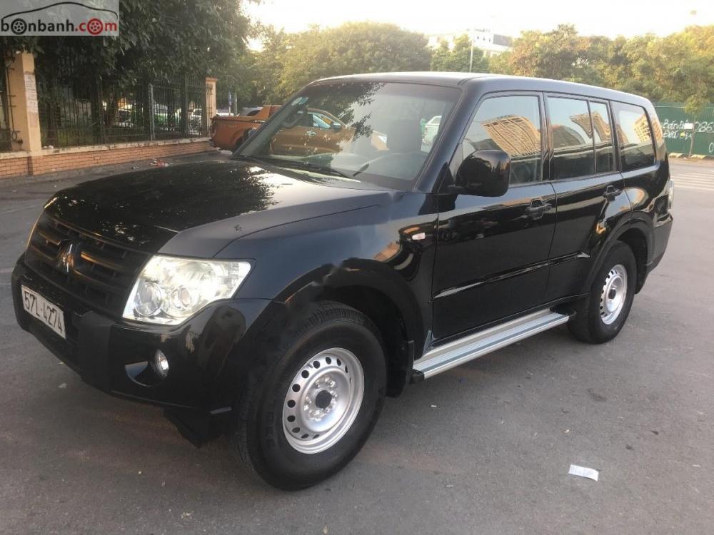 Mitsubishi Pajero 2007 - Bán gấp Mitsubishi Pajero đời 2007, màu đen, nhập khẩu