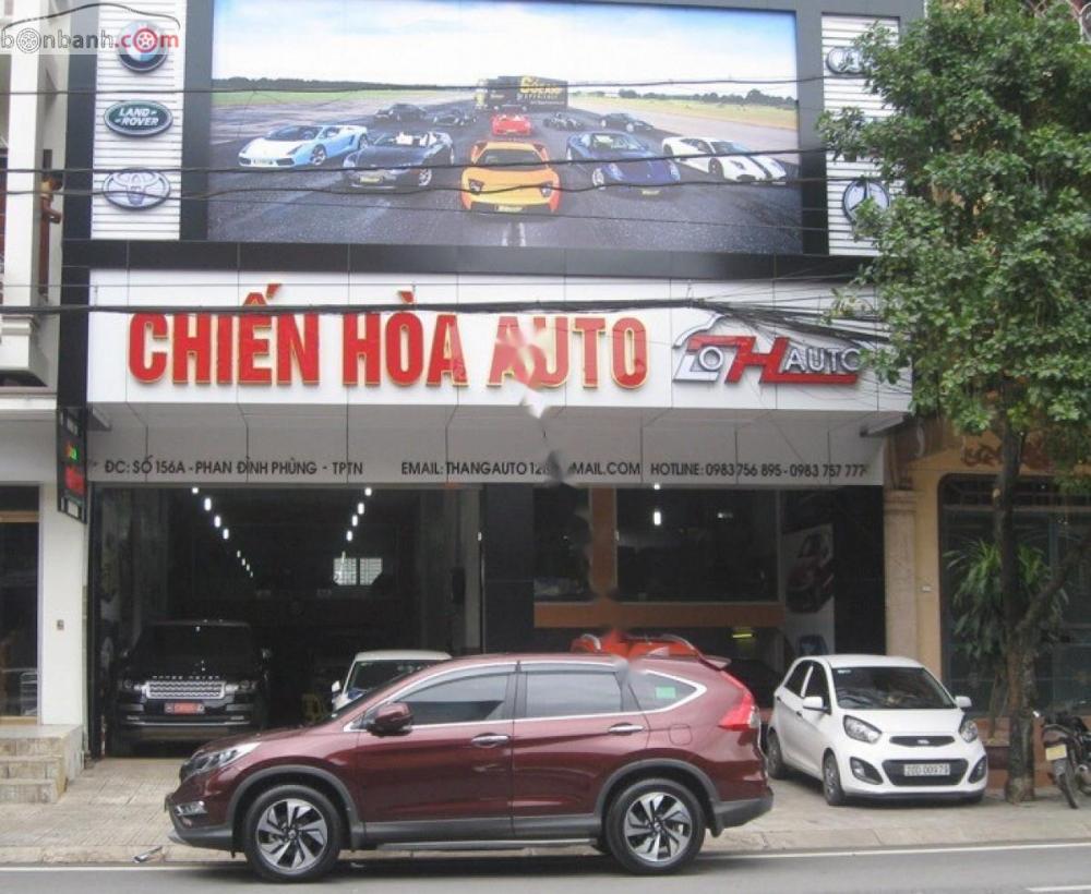 Honda CR V 2.4 AT-TG 2017 - Cần bán Honda CR V 2.4 AT-TG đời 2017, màu đỏ