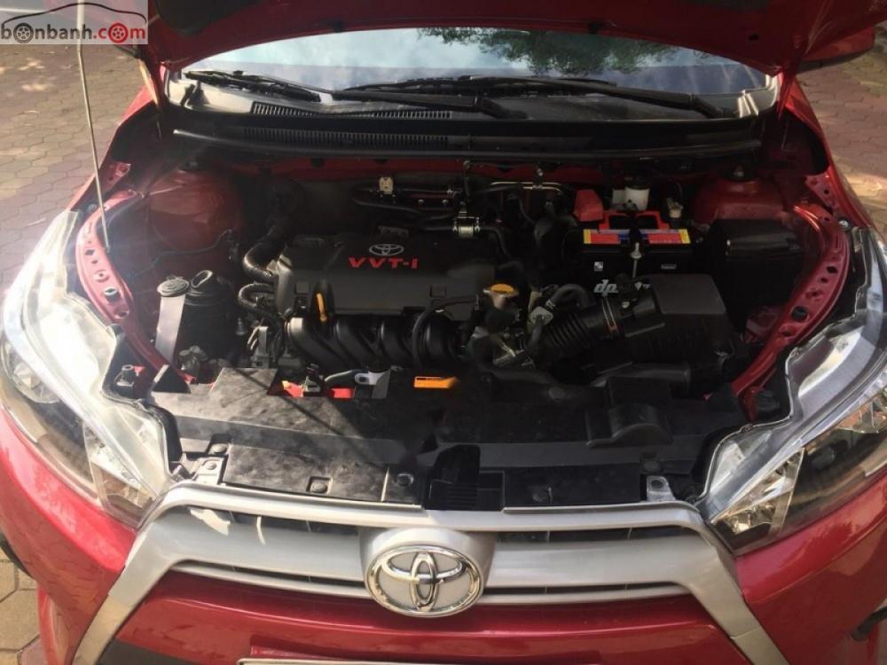 Toyota Yaris 1.5AT 2015 - Bán xe Toyota Yaris 1.5AT đời 2015, màu đỏ, xe nhập chính chủ