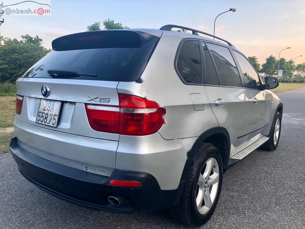 BMW X5 3.0 2008 - Cần bán xe BMW X5 3.0 đời 2008, màu bạc, 618 triệu