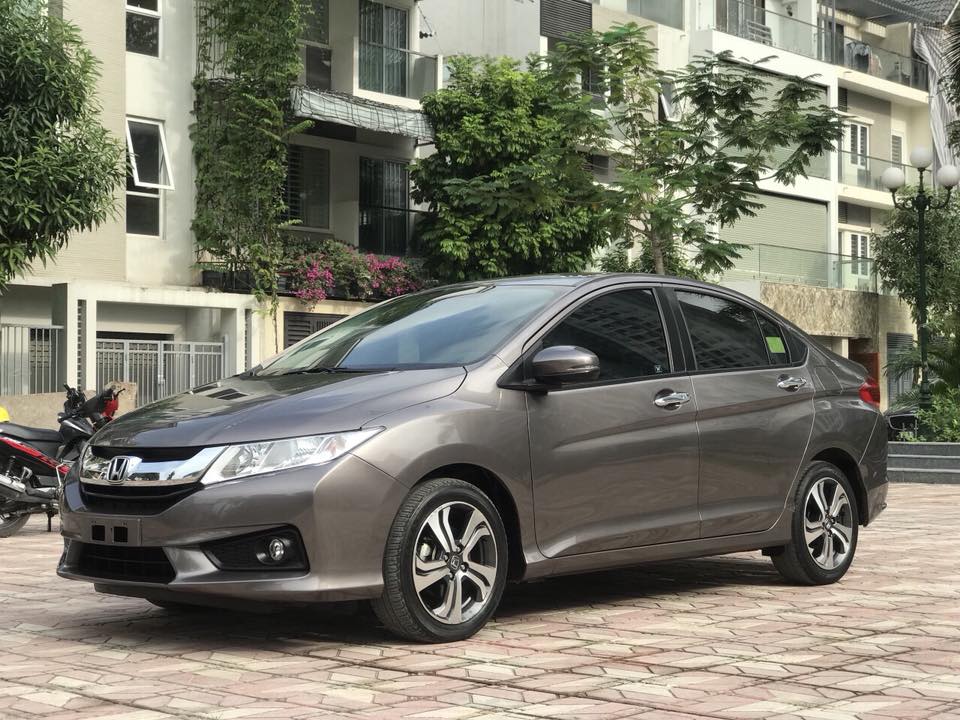 Honda City 1.5AT 2016 - Bán Honda City 1.5AT đời 2016, màu nâu