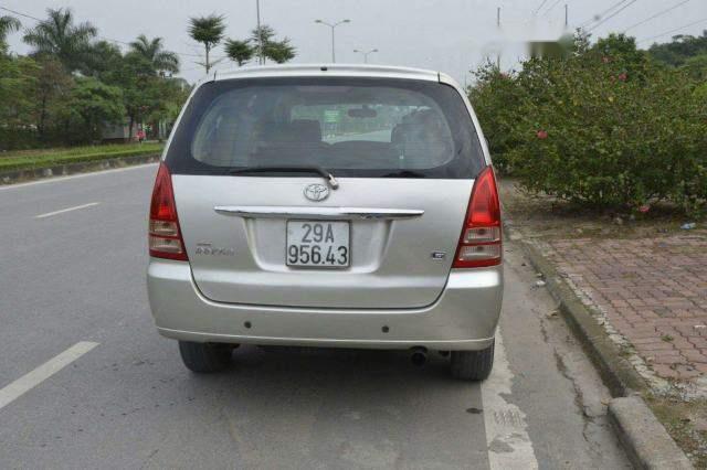 Toyota Innova  G  2007 - Cần bán lại xe Toyota Innova G đời 2007, màu bạc giá cạnh tranh