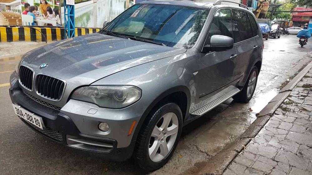 BMW X5 2007 - Bán xe BMW X5 năm 2007, màu xám (ghi), nhập khẩu, 625tr