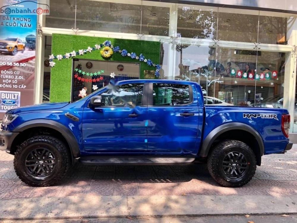 Ford Ranger Raptor 2.0L 4x4 AT 2018 - Cần bán xe Ford Ranger Raptor 2.0L 4x4 AT năm 2018, màu xanh lam, nhập khẩu