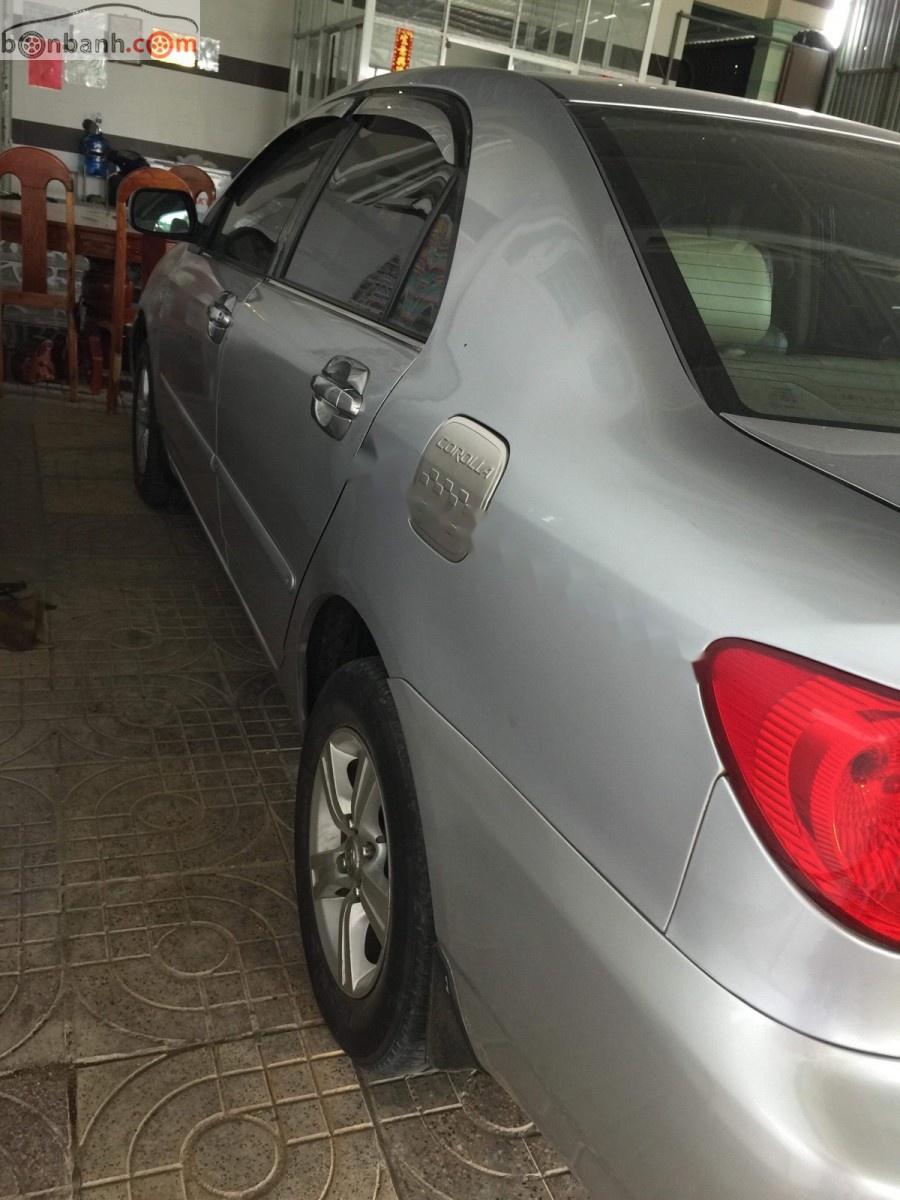 Toyota Corolla altis 2002 - Bán Toyota Corolla altis đời 2002, màu bạc, xe cũ