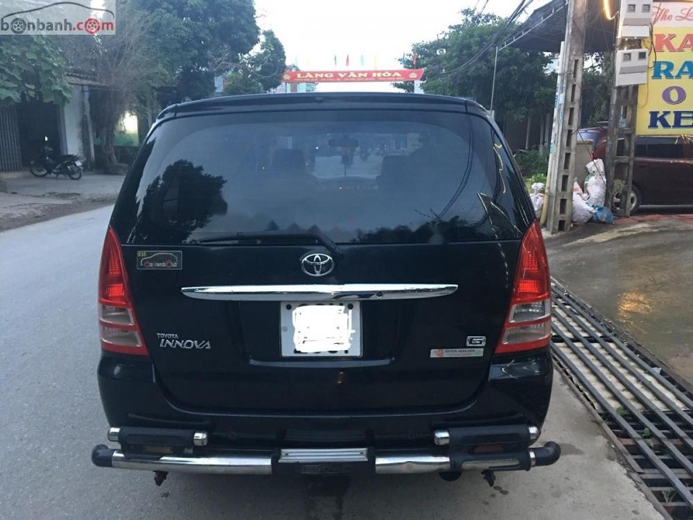 Toyota Innova G 2007 - Bán xe Toyota Innova G 2007, màu đen, giá tốt