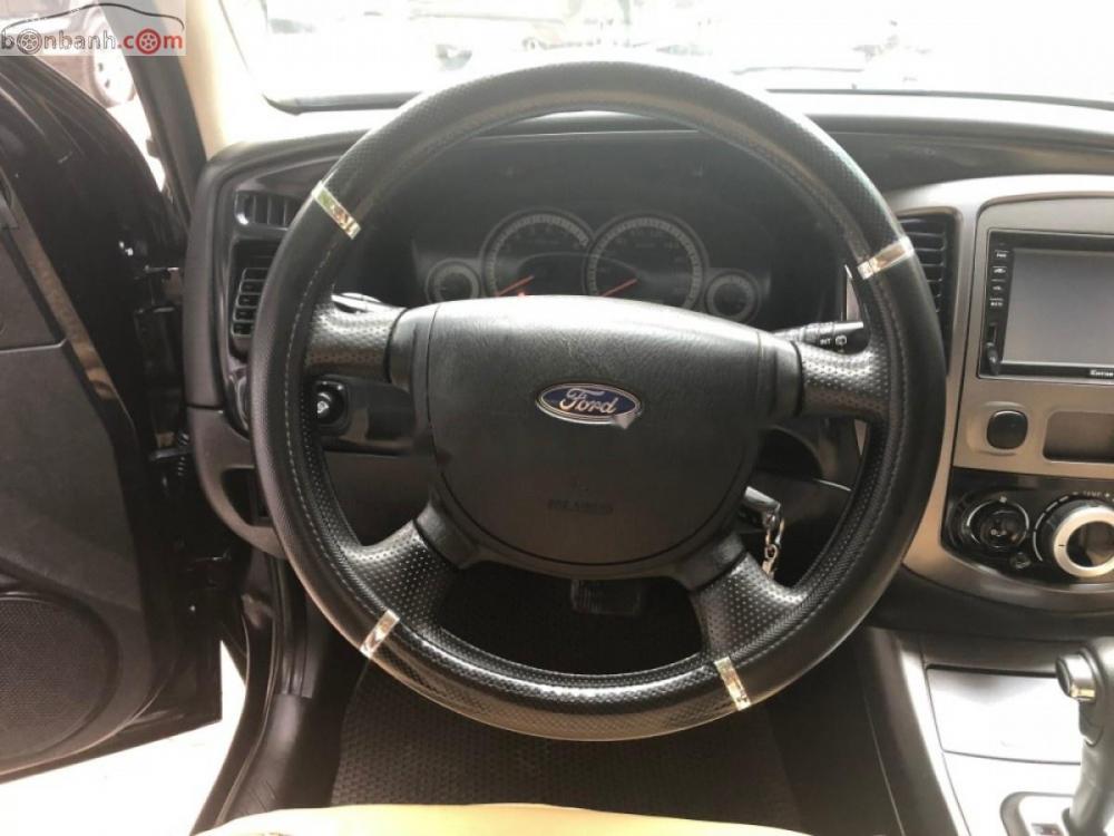 Ford Escape XLS 2.3L 4x2 AT 2009 - Bán gấp Ford Escape XLS 2.3L 4x2 AT 2009, màu đen, số tự động