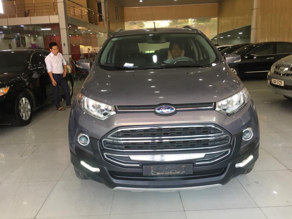 Ford EcoSport Titanium 1.5AT  2016 - Cần bán Ford EcoSport Titanium 1.5AT sản xuất năm 2016, màu xám