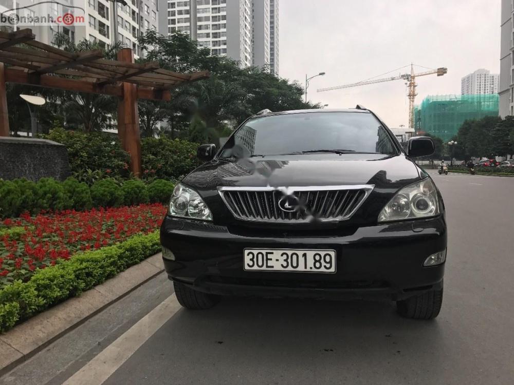 Lexus RX 350 2007 - Bán Lexus RX 350 đời 2007, màu đen, nhập khẩu