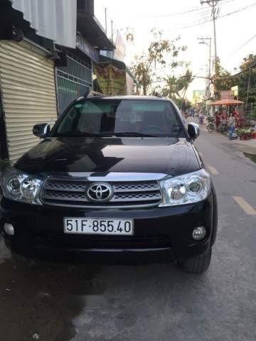 Toyota Fortuner   2009 - Cần bán gấp Toyota Fortuner sản xuất năm 2009, màu đen