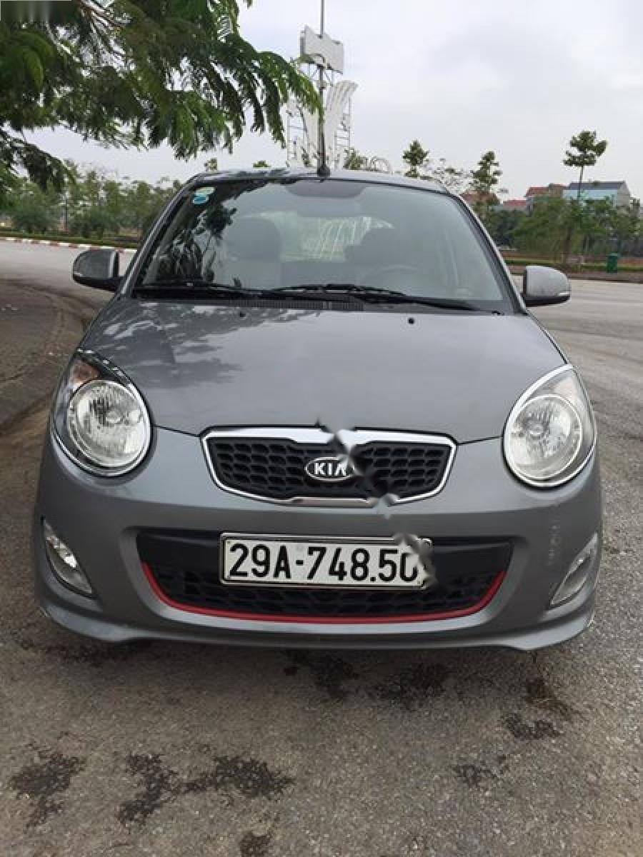 Kia Morning Sport 2010 - Bán Kia Morning Sport sản xuất 2010, màu xám số tự động, giá tốt