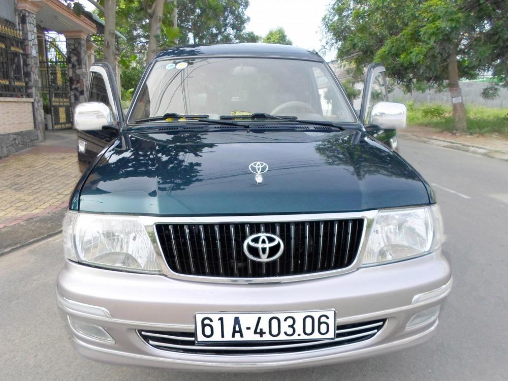 Toyota Zace GL 1.8 2005 - Toyota Zace dòng cao cấp GL, mới như xe trong hãng, màu xanh vỏ dưa hiếm có, xe rin 100%