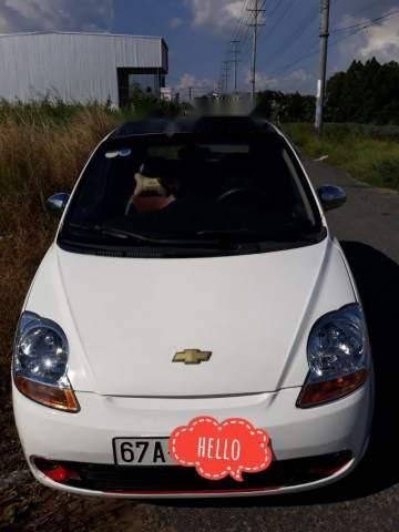 Chevrolet Spark   2009 - Bán gấp Chevrolet Spark năm 2009, màu trắng, xe gia đình 