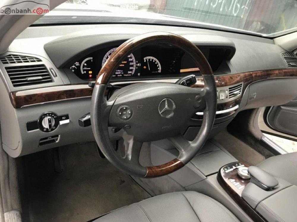 Mercedes-Benz S class S350 2007 - Chính chủ bán xe Mercedes S350 SX 2007, màu trắng, nhập khẩu