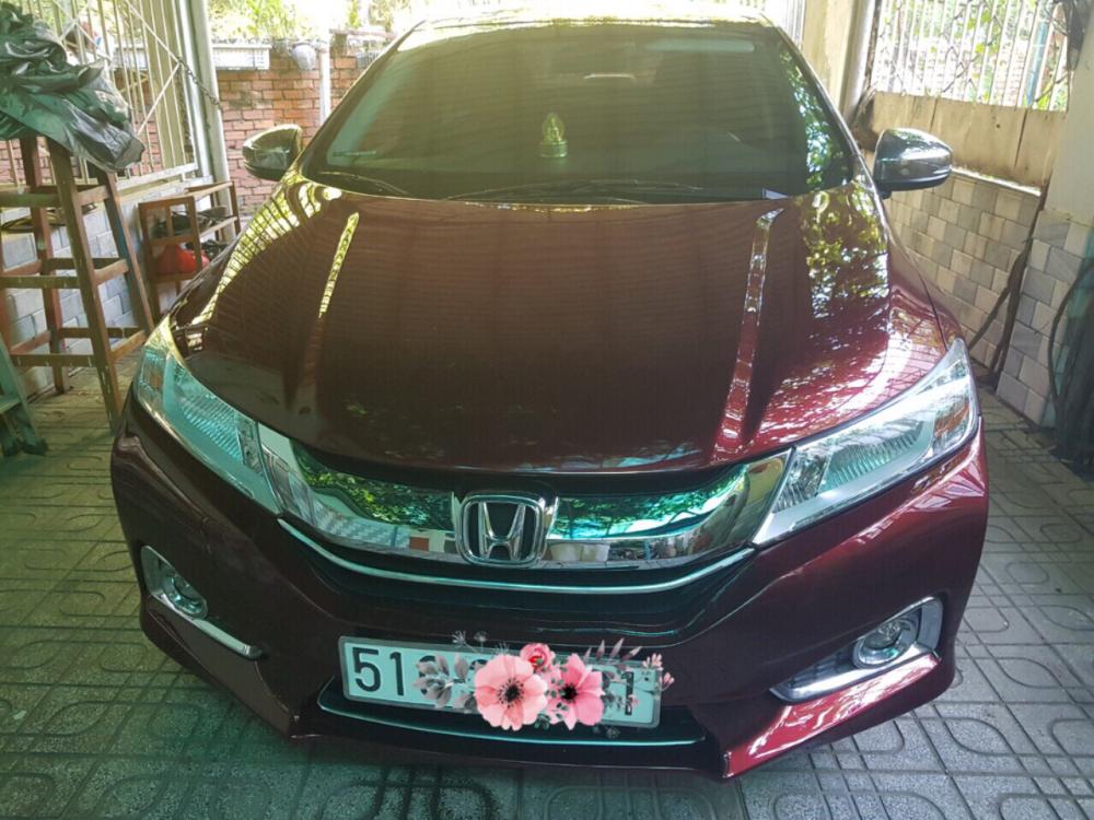 Honda City 1.5 CVT 2017 - Cần bán xe Honda City 1.5CVT sx 2017, màu đỏ