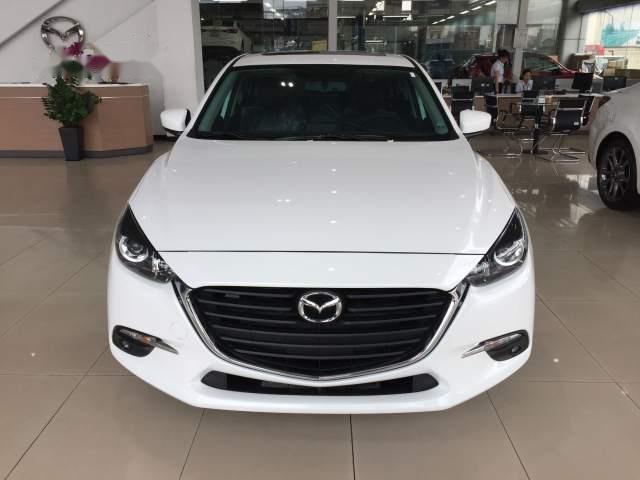 Mazda 3   2018 - Bán Mazda 3 sản xuất 2018, màu trắng, giá tốt