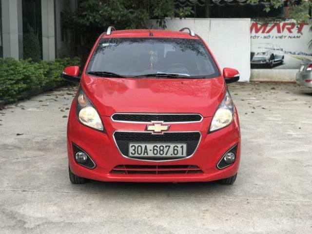 Chevrolet Spark   LTZ  2015 - Bán Chevrolet Spark LTZ sản xuất 2015, màu đỏ chính chủ, giá chỉ 305 triệu