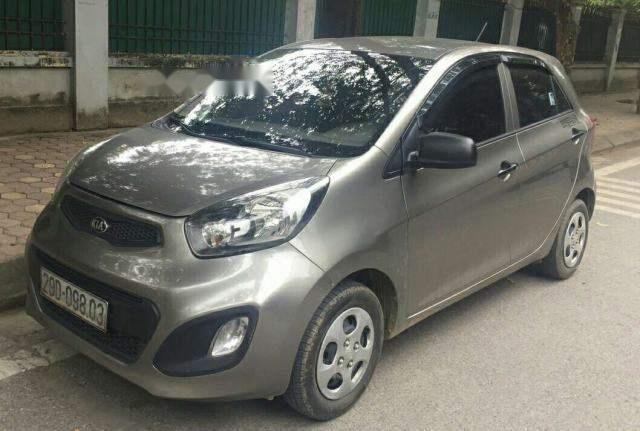 Kia Morning    2012 - Bán Kia Morning đời 2012, màu xám, nhập khẩu Hàn Quốc như mới, giá 242tr