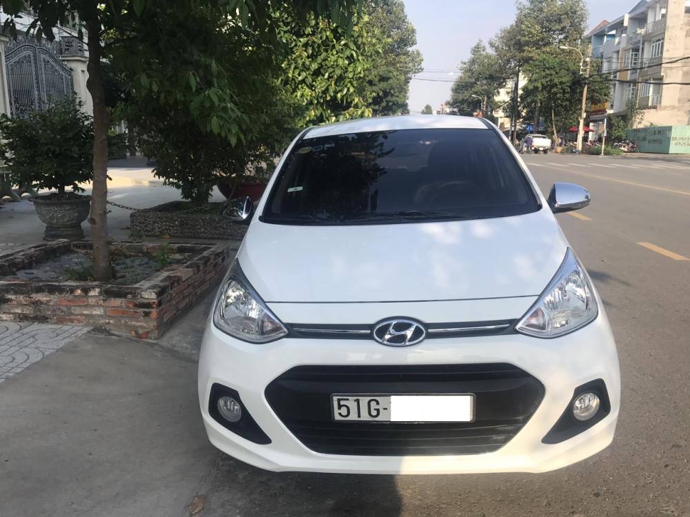 Hyundai Grand i10 1.2 MT 2016 - Hyundai I10 1.2 MT gia đình, nhập Ấn Độ, trả trước 130tr