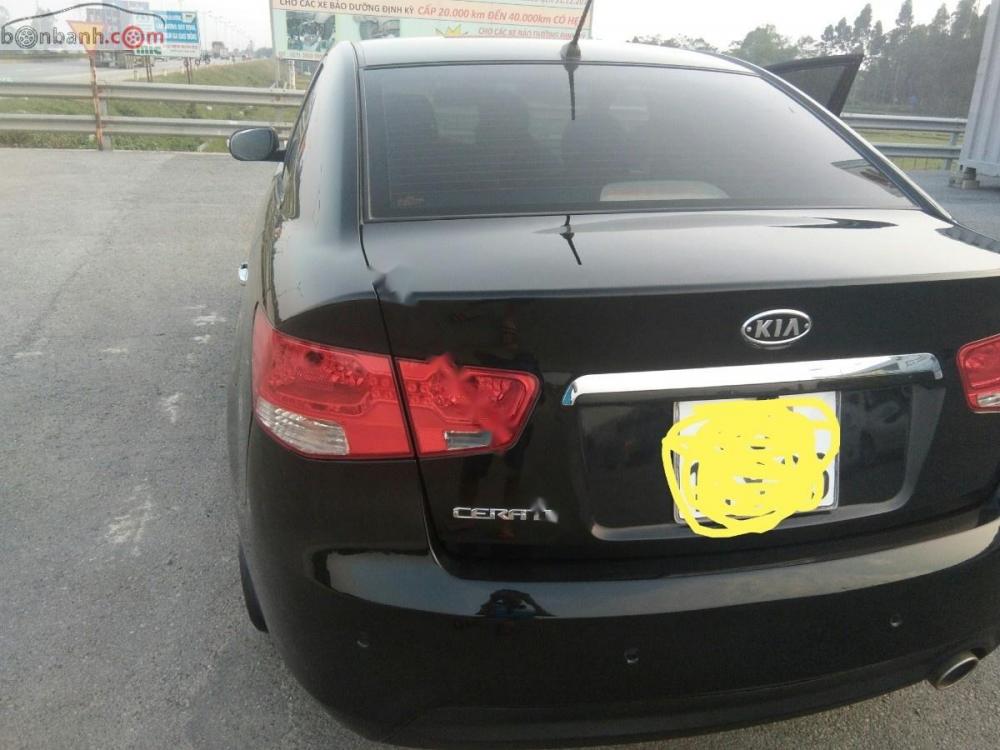 Kia Cerato 1.6 AT 2010 - Bán Kia Cerato 1.6 AT sản xuất 2010, màu đen, nhập khẩu