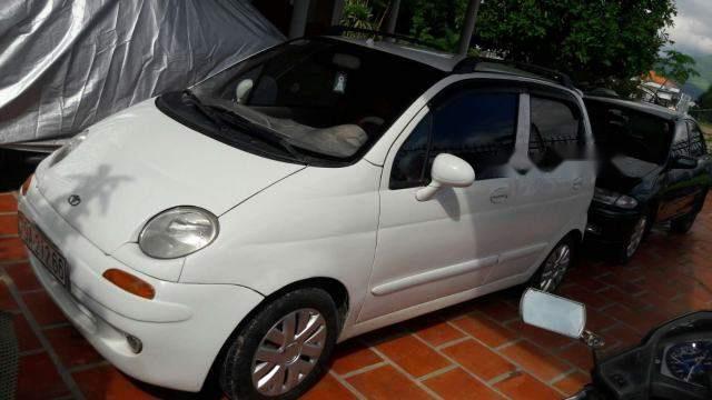 Daewoo Matiz   2000 - Cần bán Daewoo Matiz 2000, màu trắng, nhập khẩu nguyên chiếc