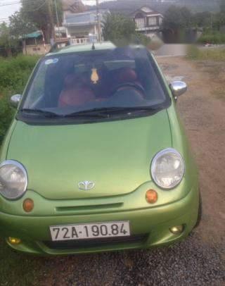 Daewoo Matiz   2003 - Cần bán Daewoo Matiz đời 2003, màu xanh lục, 87tr