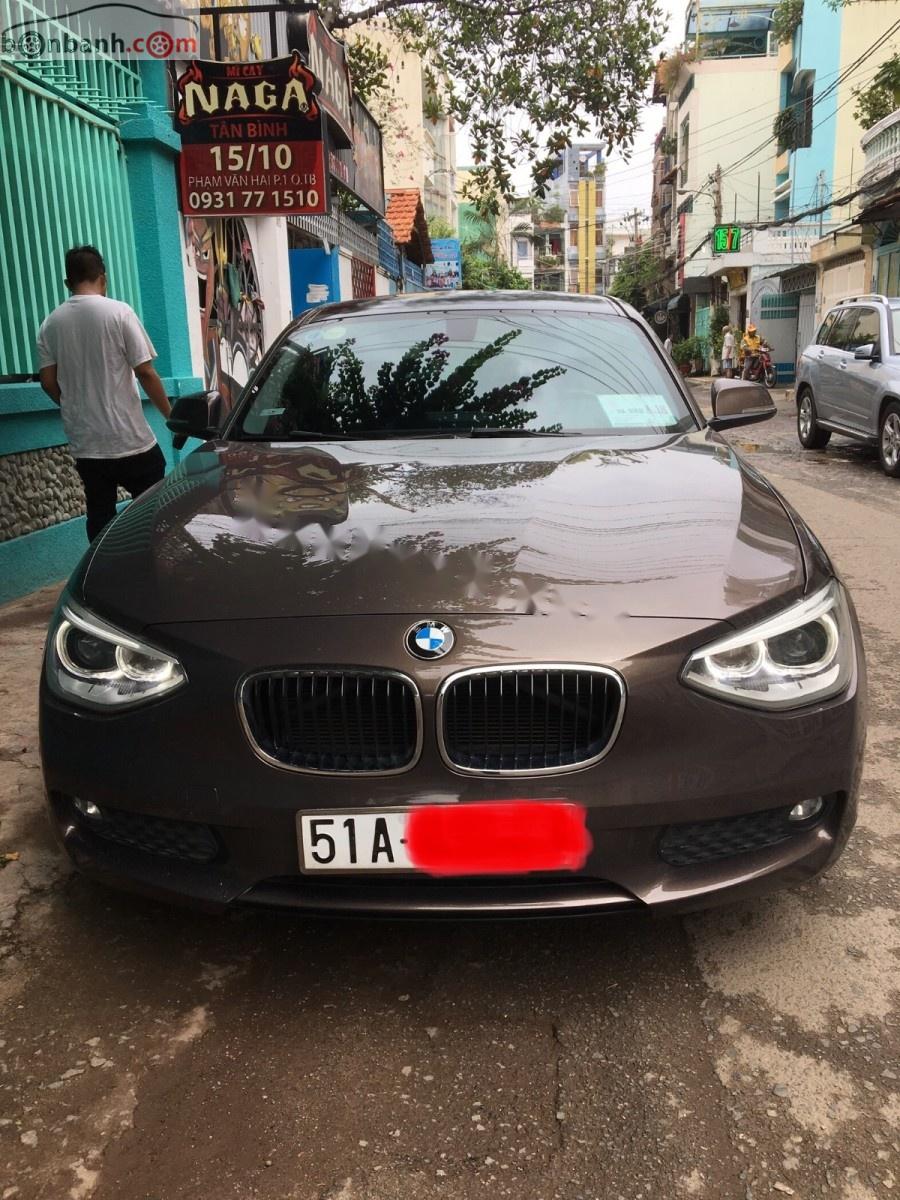 BMW 1 Series 116i 2014 - Bán BMW 1 Series 116i năm sản xuất 2014, màu nâu, xe nhập, giá 850tr