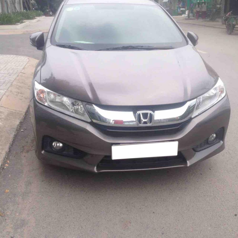 Honda City G 2017 - Bán gấp Honda City 2017, màu xám ghi tự động full option