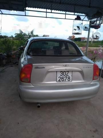 Daewoo Lanos   2002 - Cần bán xe Daewoo Lanos sản xuất 2002, màu bạc, giá 62tr