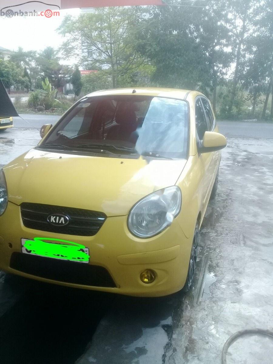 Kia Morning 2009 - Bán ô tô Kia Morning năm sản xuất 2009, màu vàng, 130tr