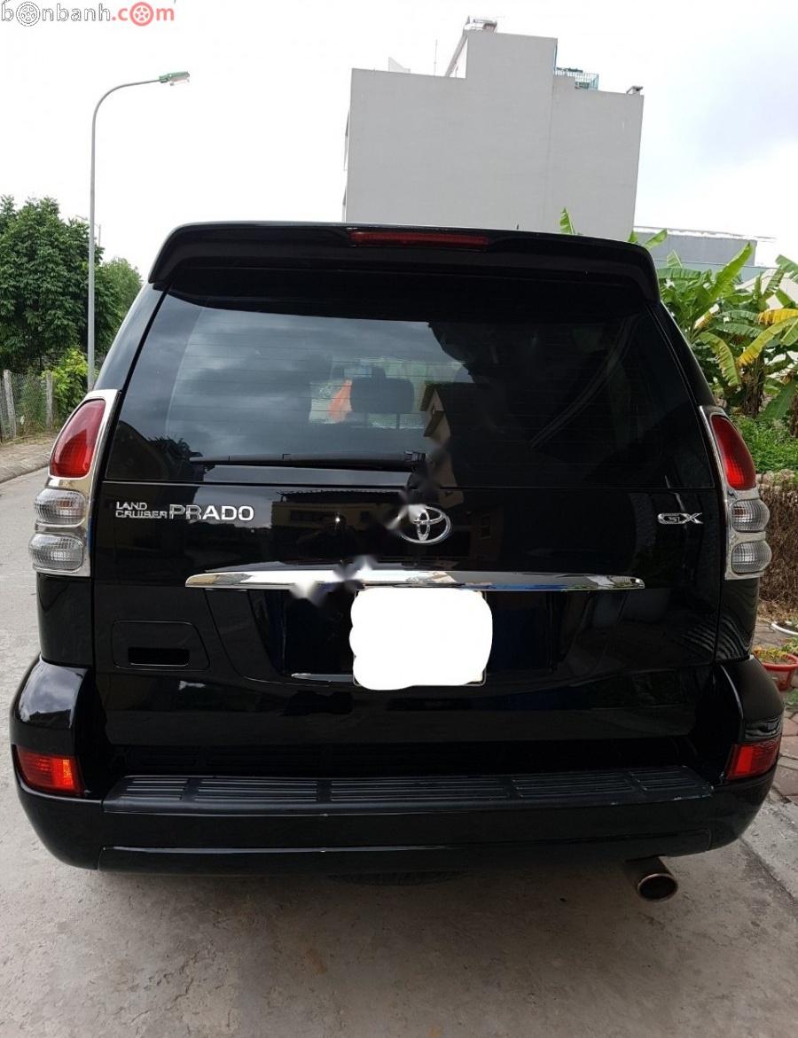 Toyota Land Cruiser Prado 2008 - Cần bán Toyota Land Cruiser Prado sản xuất 2008, màu đen, nhập khẩu chính chủ