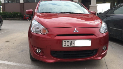 Mitsubishi Mirage 2014 - Bán Mitsubishi Mirage đời 2014, màu đỏ số tự động