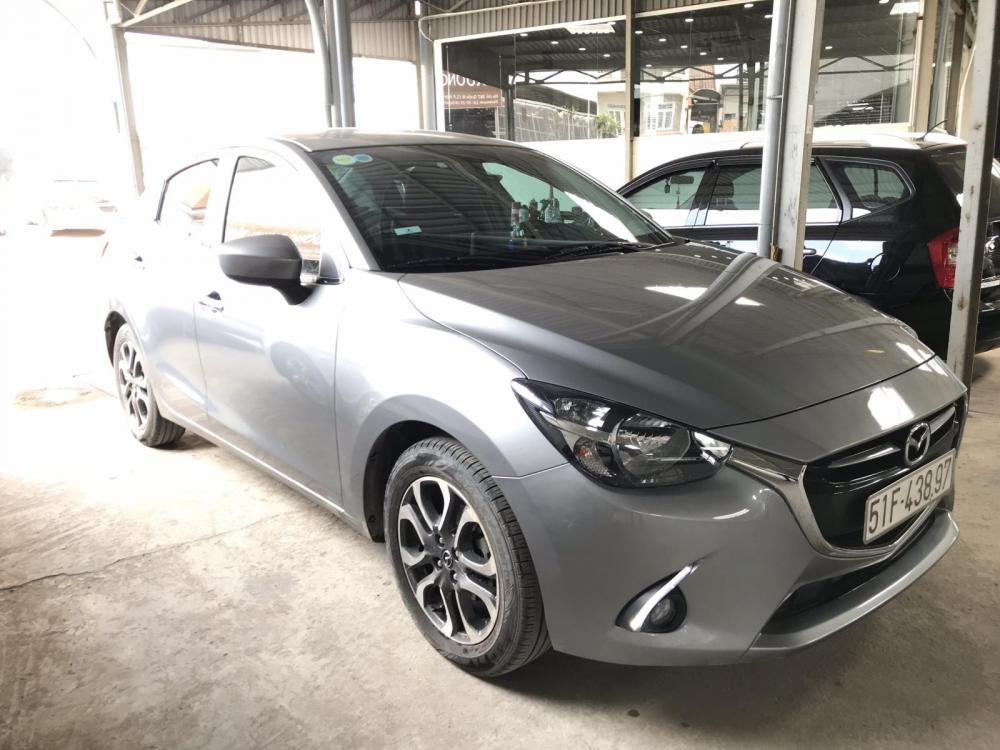 Mazda 2 1.5AT   2016 - Bán Mazda 2 sedan 1.5AT màu xám, số tự động, sản xuất 2016, biển Sài Gòn, chạy 6800km