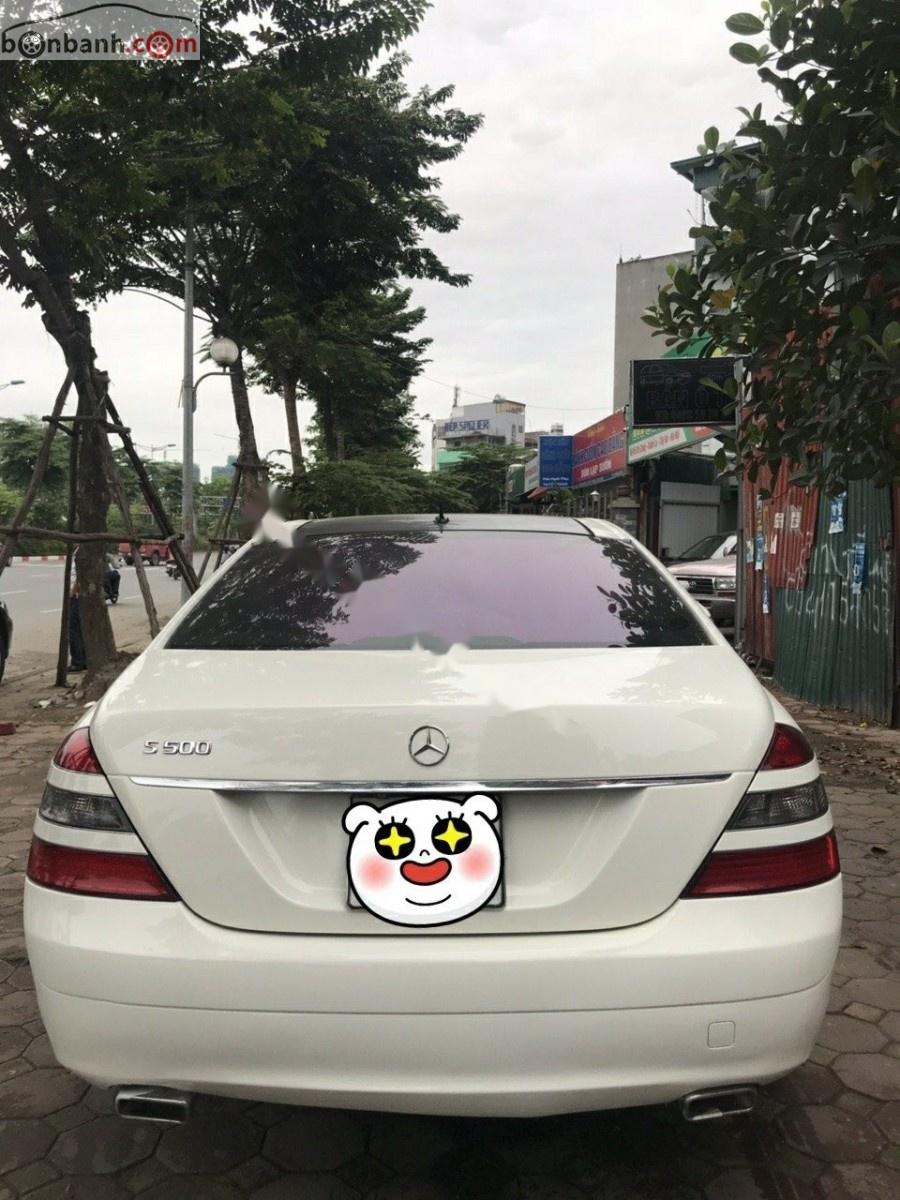 Mercedes-Benz S class S350 2007 - Chính chủ bán xe Mercedes S350 SX 2007, màu trắng, nhập khẩu