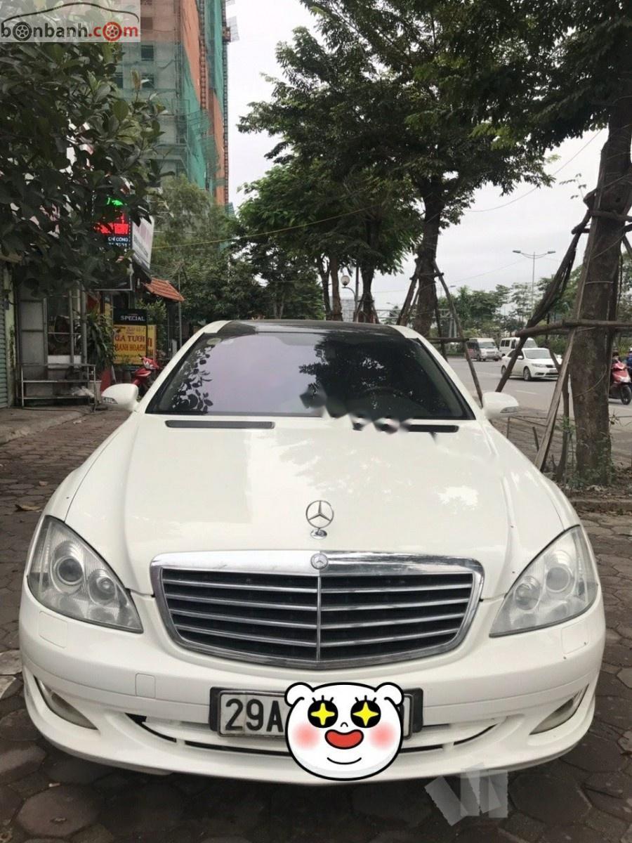 Mercedes-Benz S class S350 2007 - Chính chủ bán xe Mercedes S350 SX 2007, màu trắng, nhập khẩu